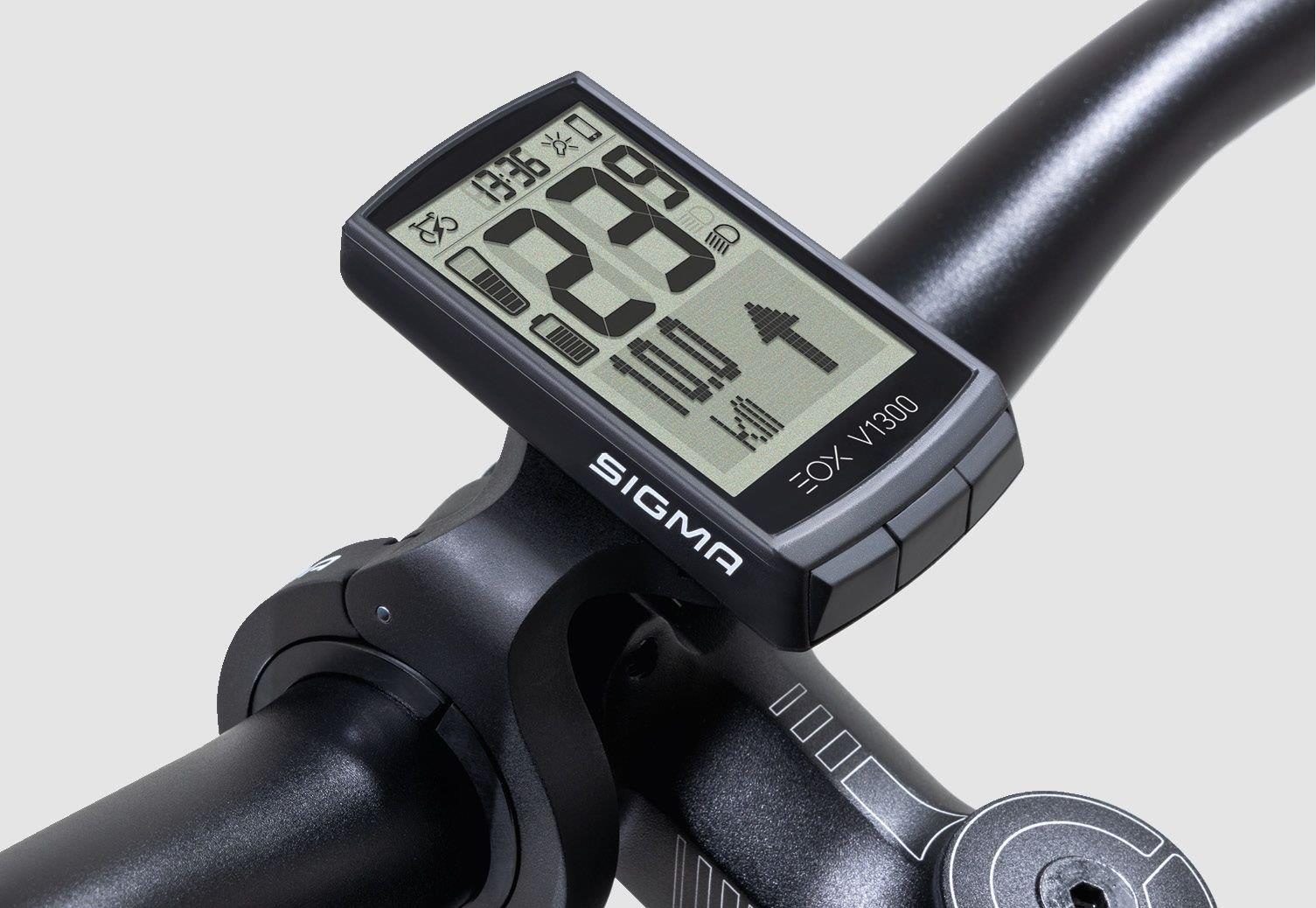 Display Sigma EOX View 1300 Display mit LCD-Anzeige kabellos