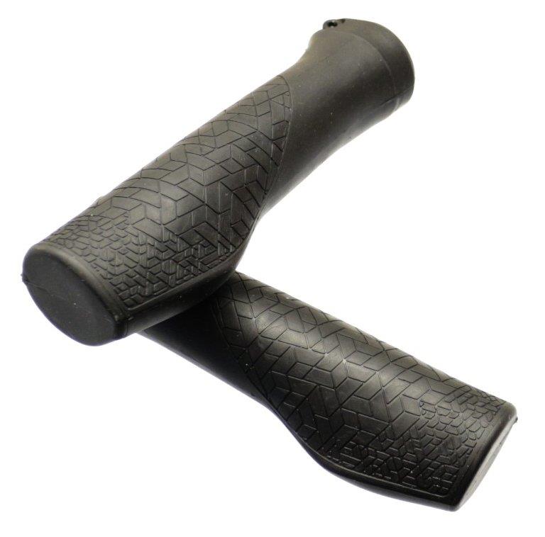 Velo Lenkergriffe VLG-1752-D2 Sportgrip mit Wabenmuster verschraubt Ergo schwarz