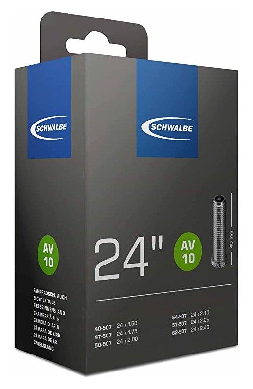 Schwalbe Schlauch 10 AV: 24x1.75-2.125 (47/62-507)