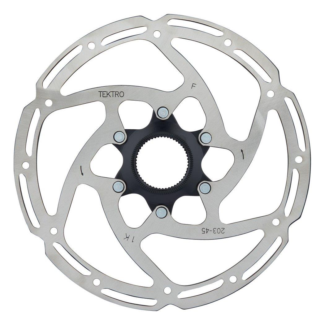 Tektro Bremsscheibe TR-45 2,3mm 203mm mit Center-Lock Befestigung TR203-45 ohne Lockring !