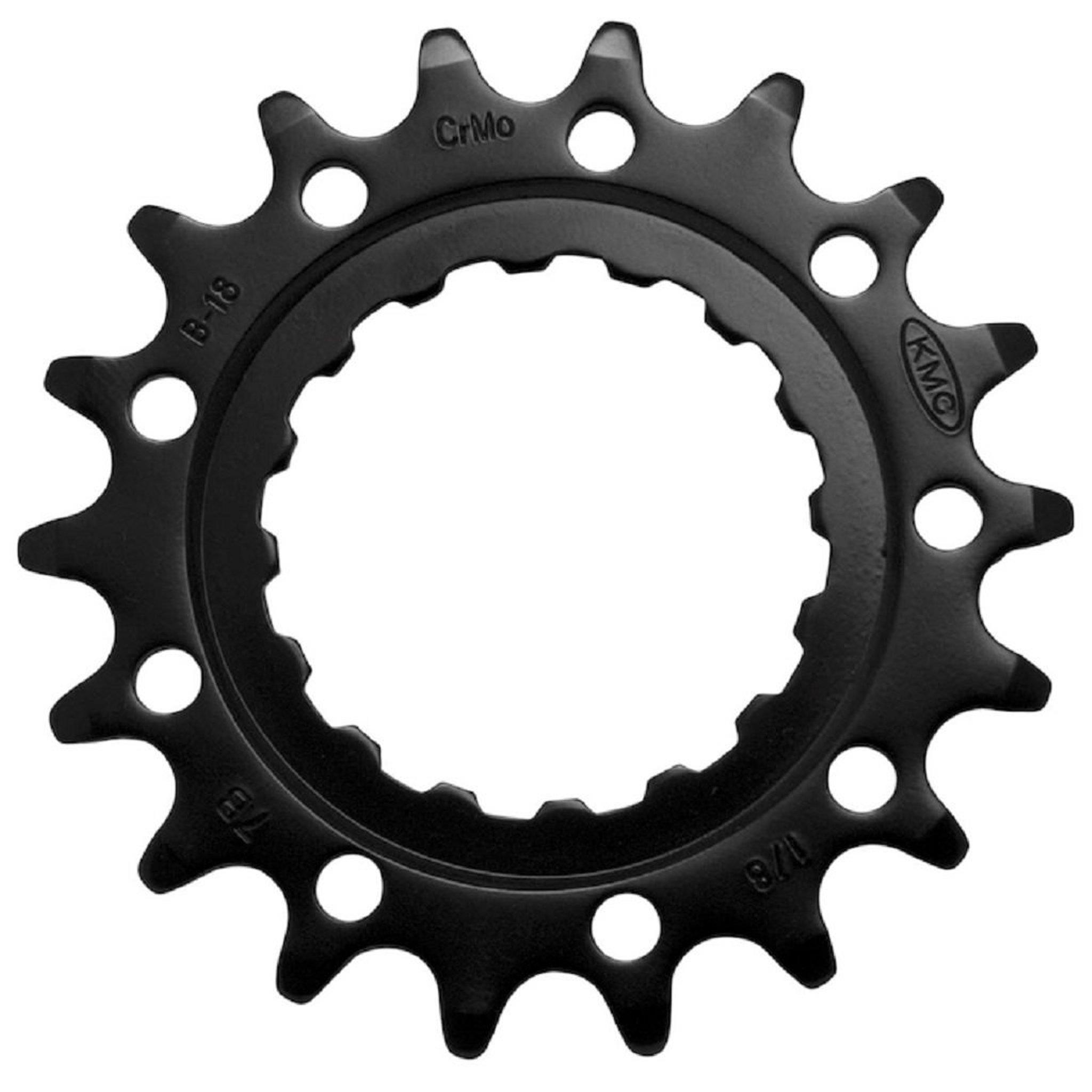 KMC Kettenrad für Bosch Modelle 2. Generation ab 2014 18 Zähne 1/8 Zoll schwarz 10.000km+