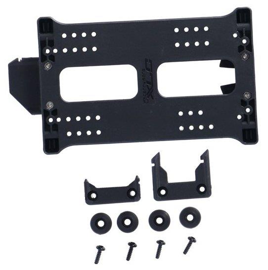 XLC Carry More I+II Adapterplatte für Gepäckträger (auch für I-Rack-1+2 passend)