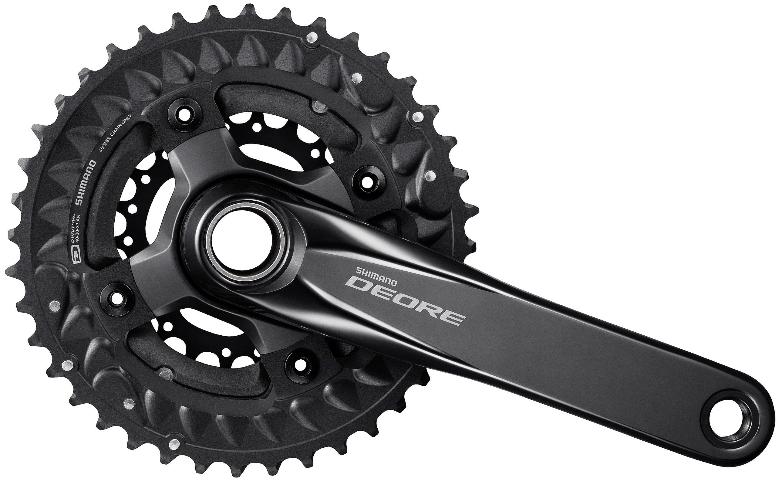 Shimano Kurbelsatz Deore FC-M6000 ab 2018 10/3-fach HT-2 22-30-40 Zähne