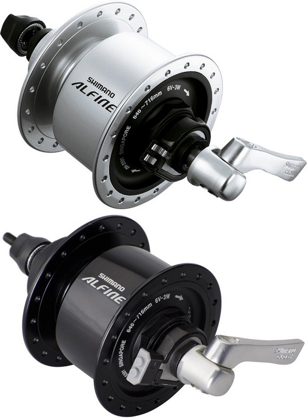 Shimano Nabendynamo DH-S501 Alfine mit Schnellspanner