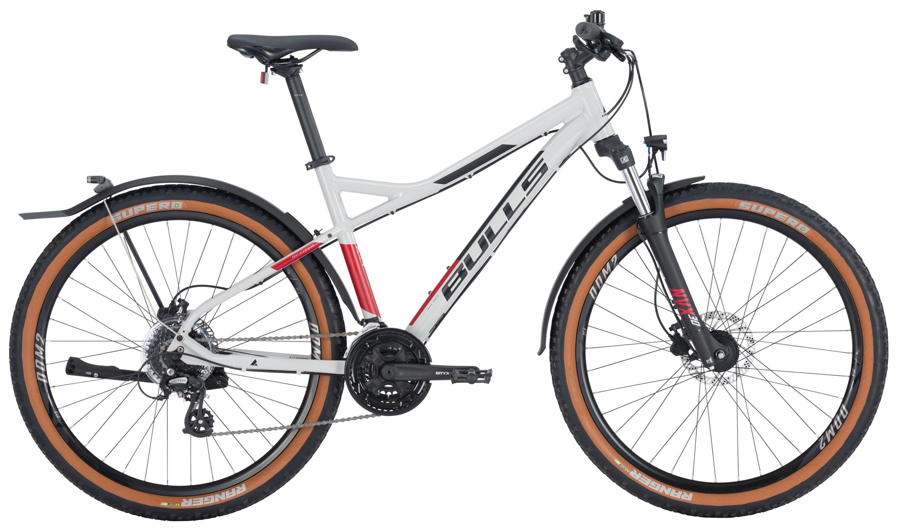 Bulls MTB Sharptail Street-3 Disc 29 Zoll 2023-2024 light grey / red 46cm / Gr.M