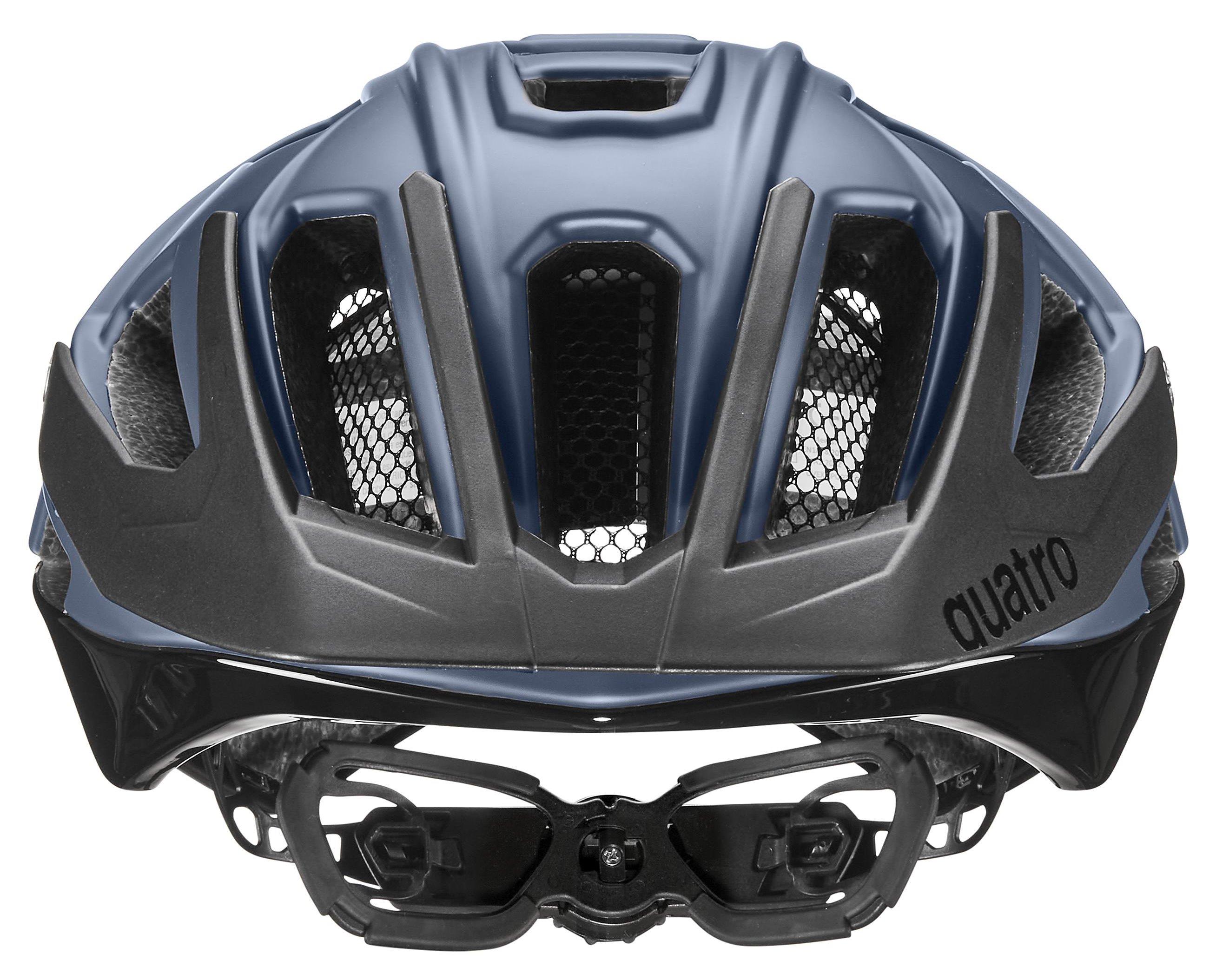 UVEX Helm Quatro-CC ab 2026 dusk blue black matt 56-61cm