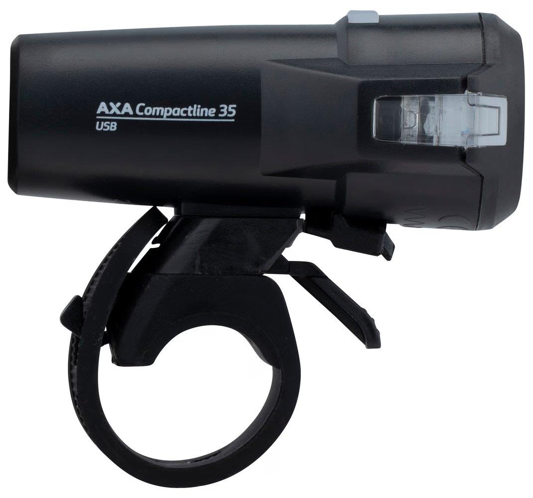 AXA Batterieleuchte Compactline 35 Frontlicht aufladbar über USB
