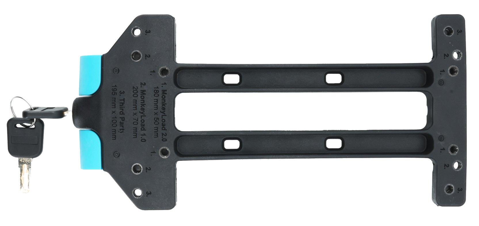 Northwild Monkeyload-T Adapterplatte 2.0 für Gepäckträger ab 2026