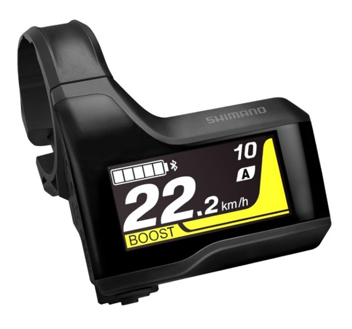 Shimano Bediendisplay Steps SC-EM800 incl. Lenkerschelle für 35,0/31,8mm