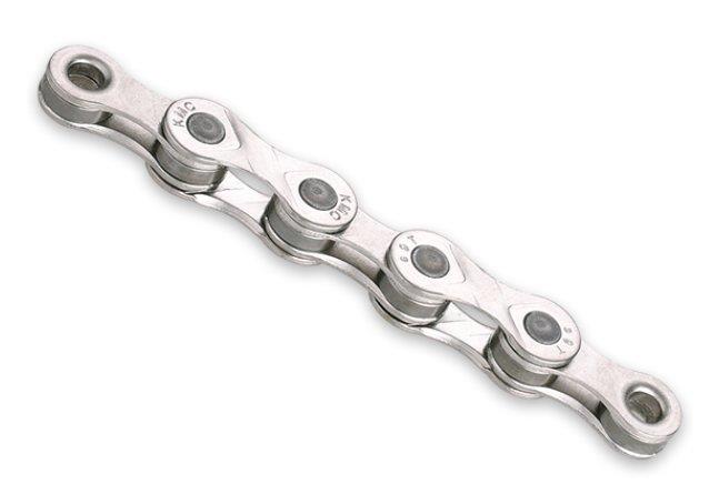 KMC Kette e9 (X9e) silver 9-fach verstärkt für E-Bike 122 Glieder