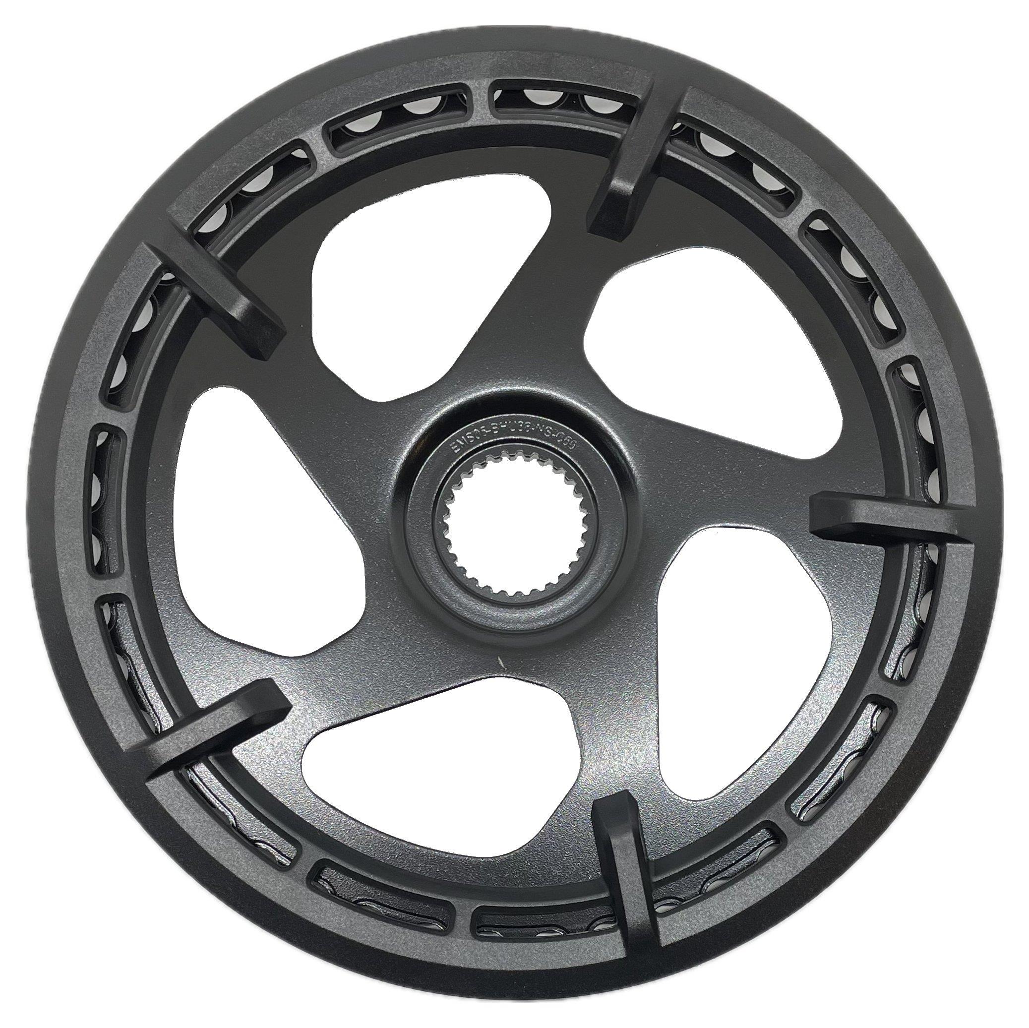 Samox Kettenblatt Bosch Gen.5 Direktmontage 44 Zähne Stahl 50mm mit Schutzscheibe