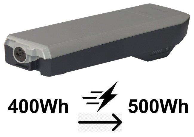 Bosch Akku-Aufpreis Gepäckträgerversion 2014-2019 Active 500Wh statt 400Wh