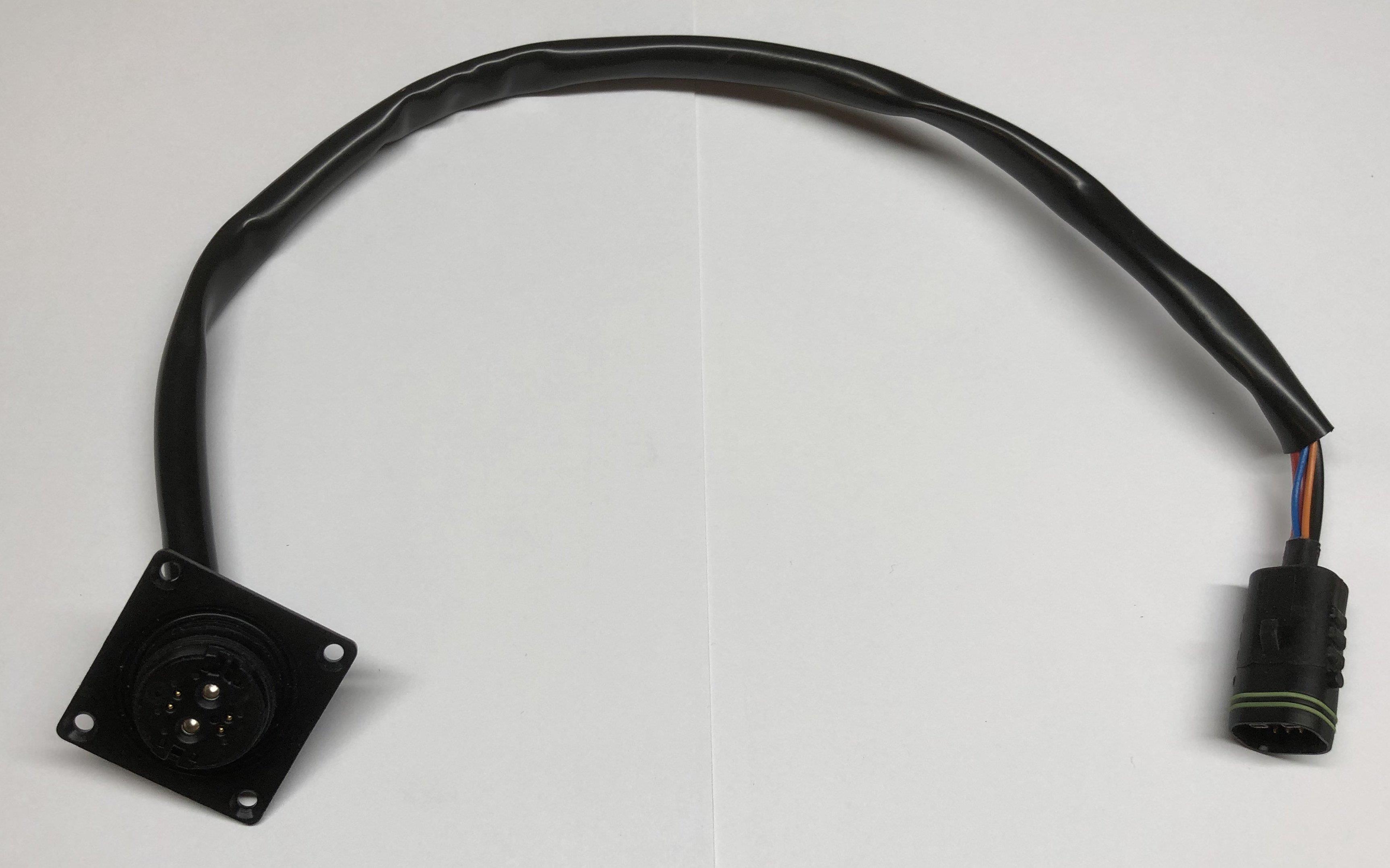Brose / BMZ Akku-Kabel Eukutec AS auf Rosenberger 460mm ohne Wake-Leitung