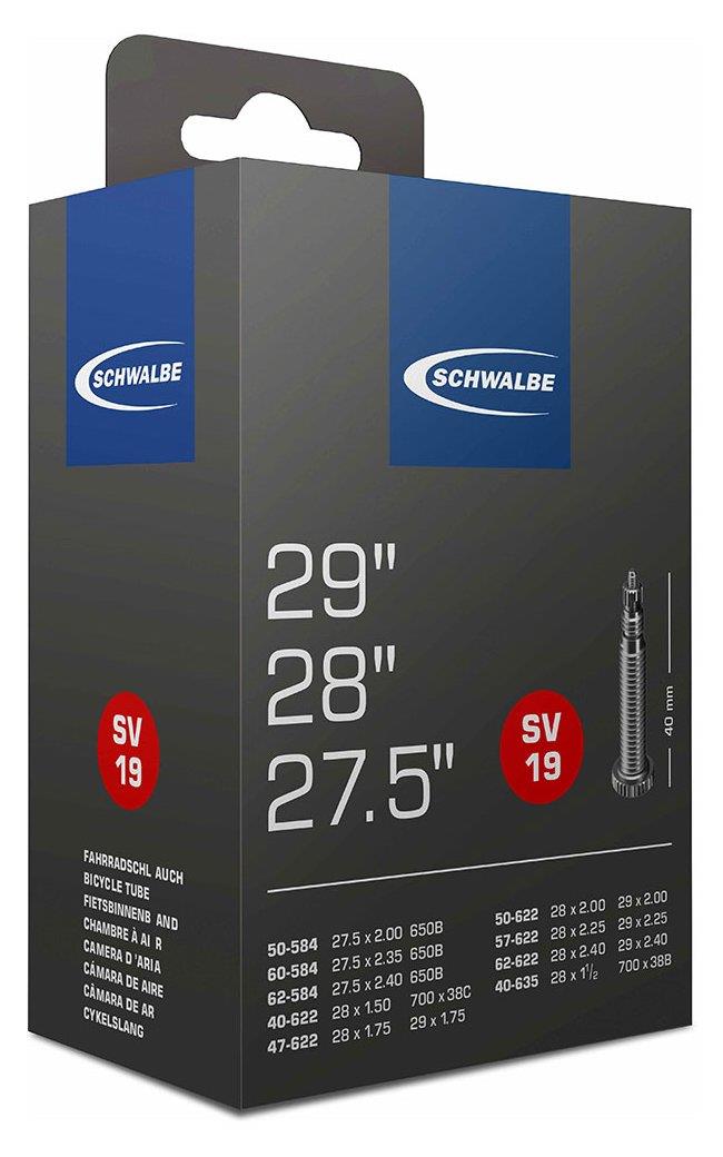 Schwalbe Schlauch 19 SV: 40-62 / 584-635