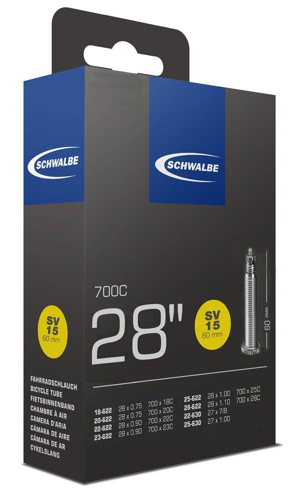 Schwalbe Schlauch 15 SV: 18/25-622/630 langes Ventil