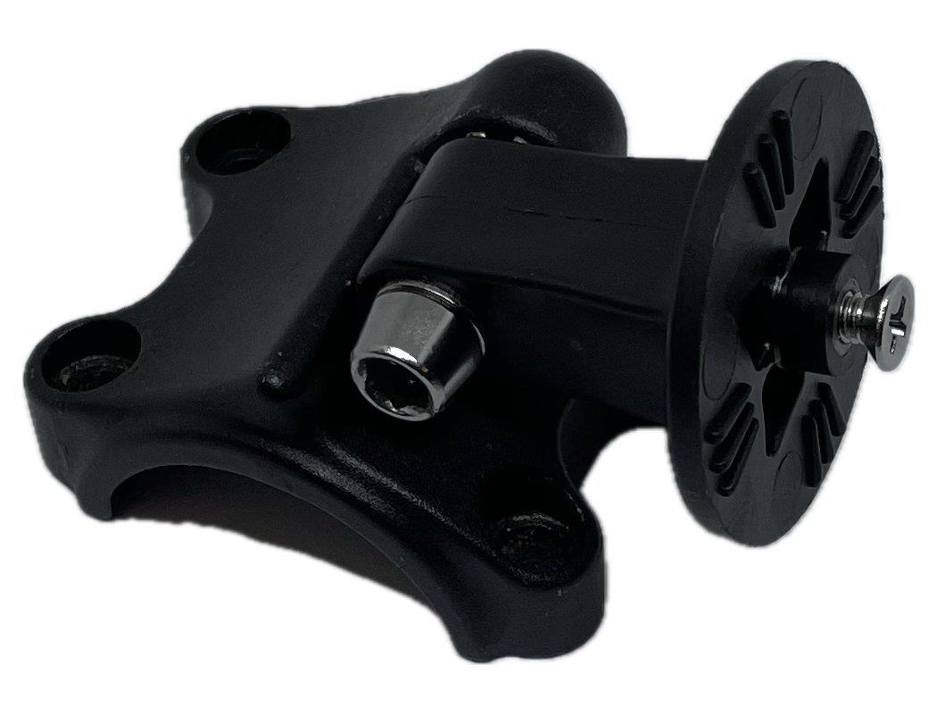 Alber Display-Halter-Montageset Modell 2013/2014 Bulls GreenMover mit Vorbaudeckel für 31,8mm Lenker