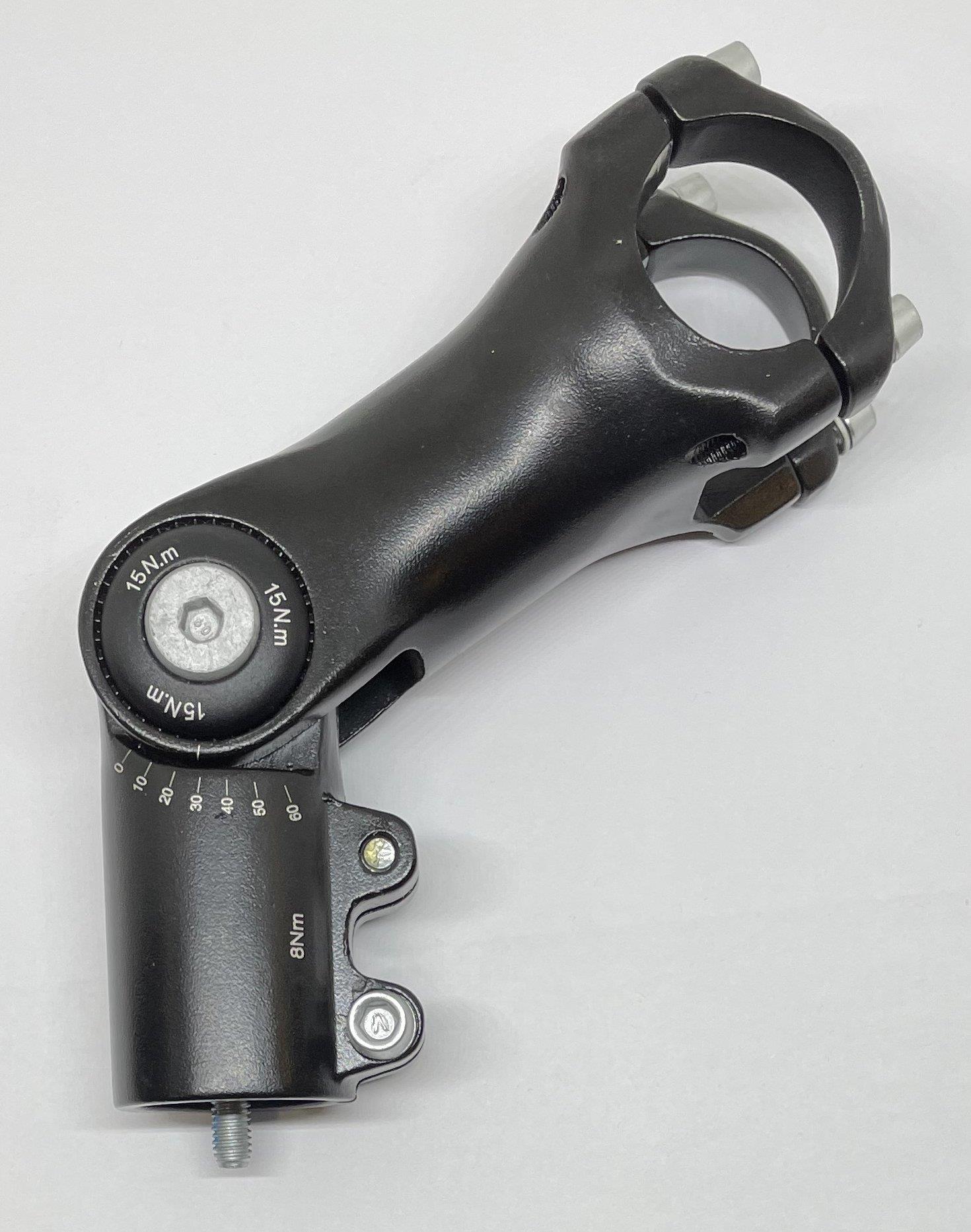 Fuxon Lenkervorbau CCS AS-ZGD3S A-Head verstellbar 31.8mm schwarz  90mm