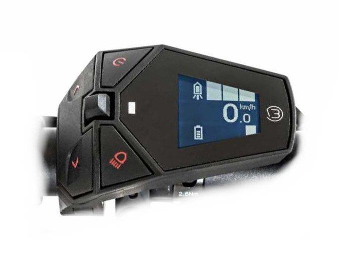 Brose Bediendisplay 2018 Comfort (im Bedienteil) mit Higo-Stecker Marquardt JD3 Just-Drive BMZ Softw.