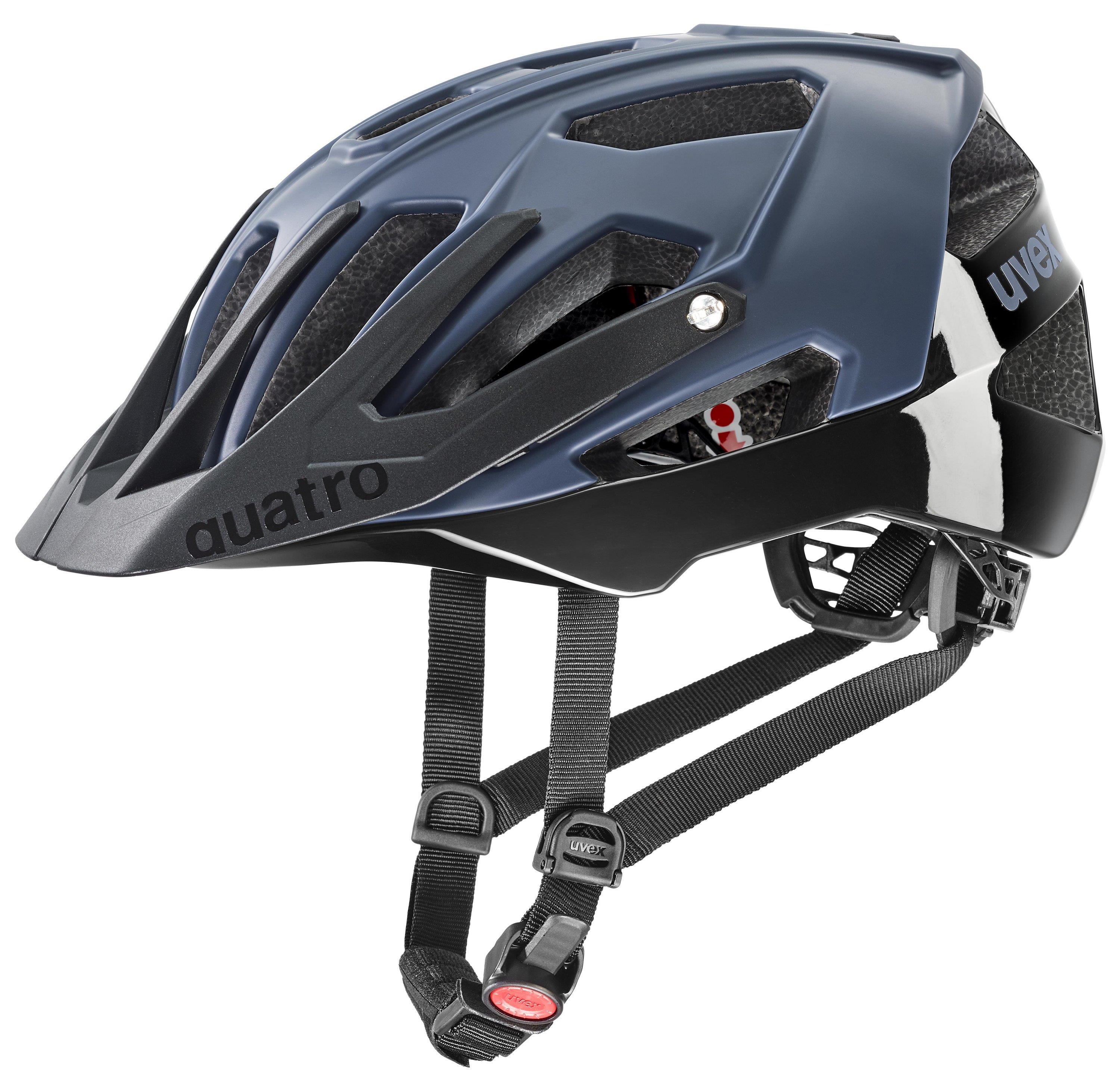 UVEX Helm Quatro-CC ab 2026 dusk blue black matt 56-61cm