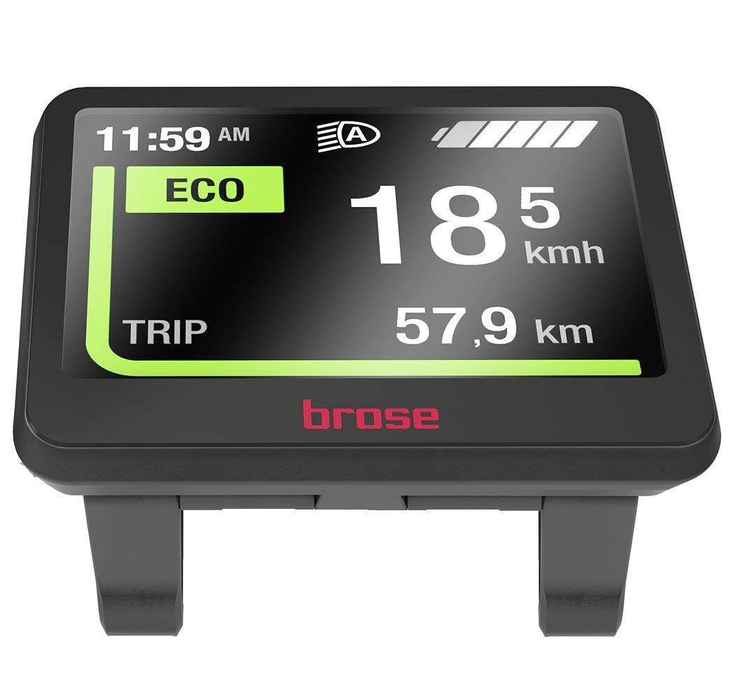 Brose Bediendisplay ab 2020 Center als Erweiterung zur Remote-Bedieneinheit mit Higo-Stecker