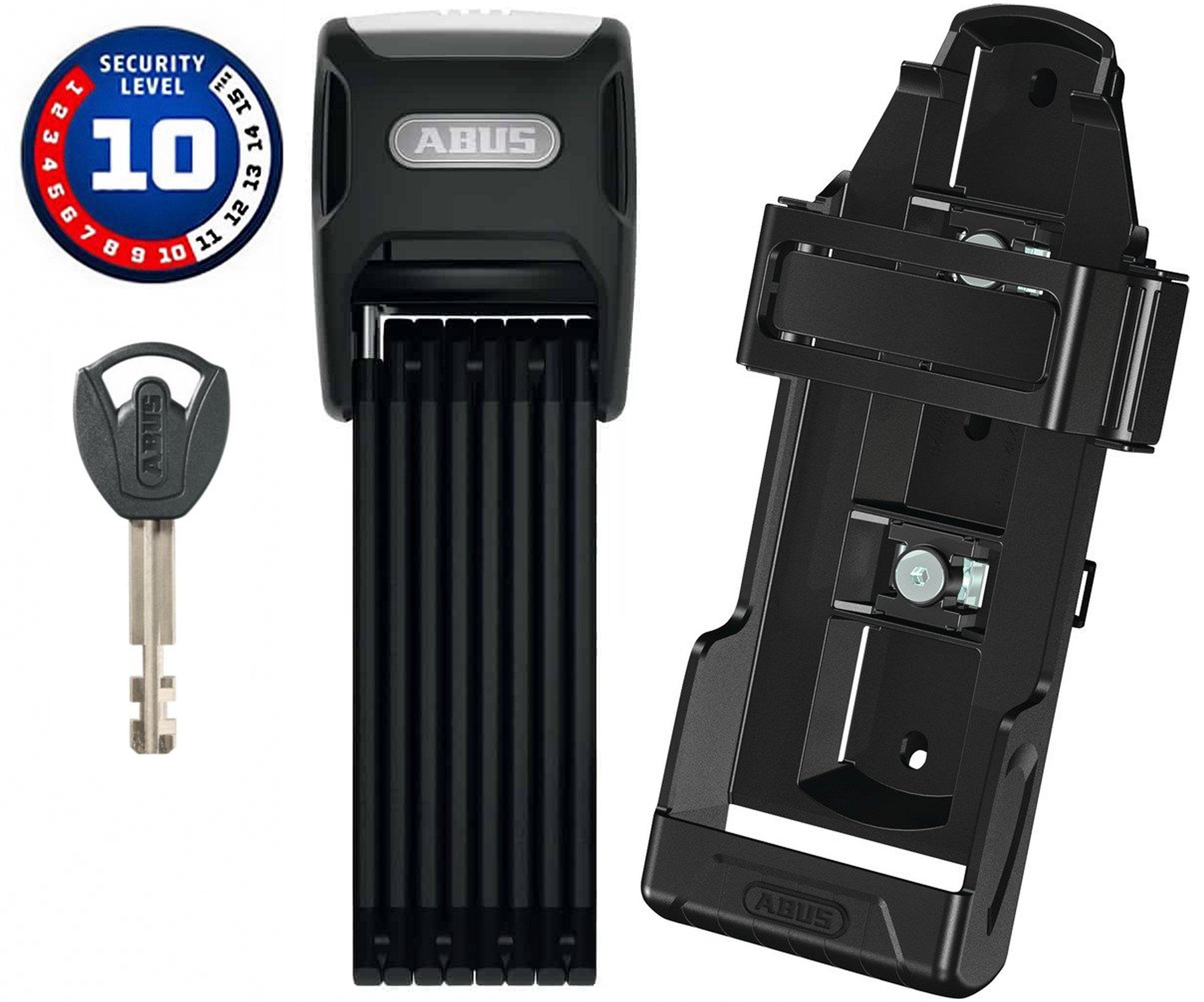 ABUS Faltbügelschloss Bordo Big Alarm 6000KA/120 SH black