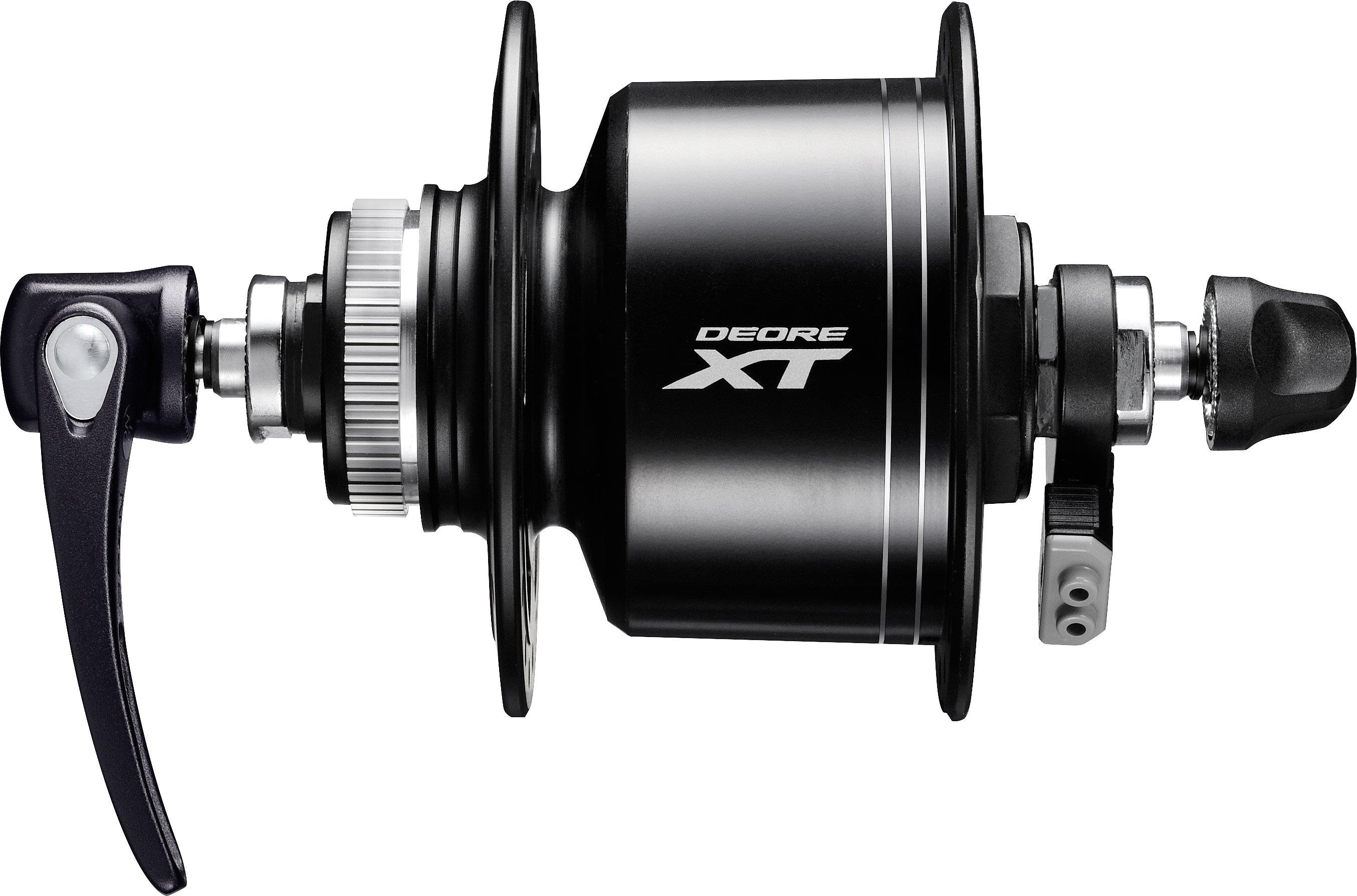 Shimano Nabendynamo DH-T8000-3D XT 3 Watt für Scheibenbremse Center-Lock mit Schnellspanner
