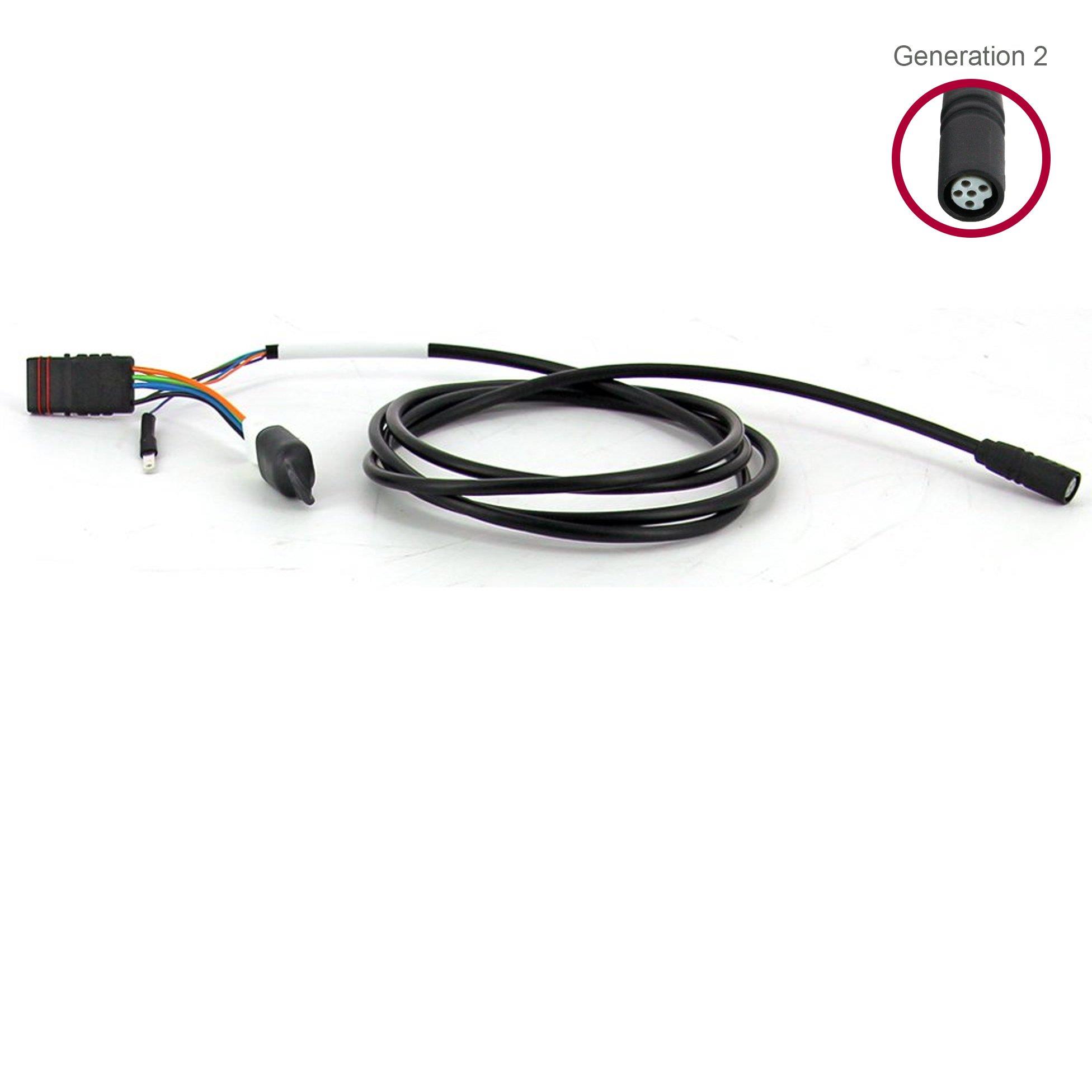 Brose / BMZ Displaykabel ab 2019 (mit externer Wake-Leitung) Bloks Gen.2 mit Connect-C Anschluss Länge: 1390mm