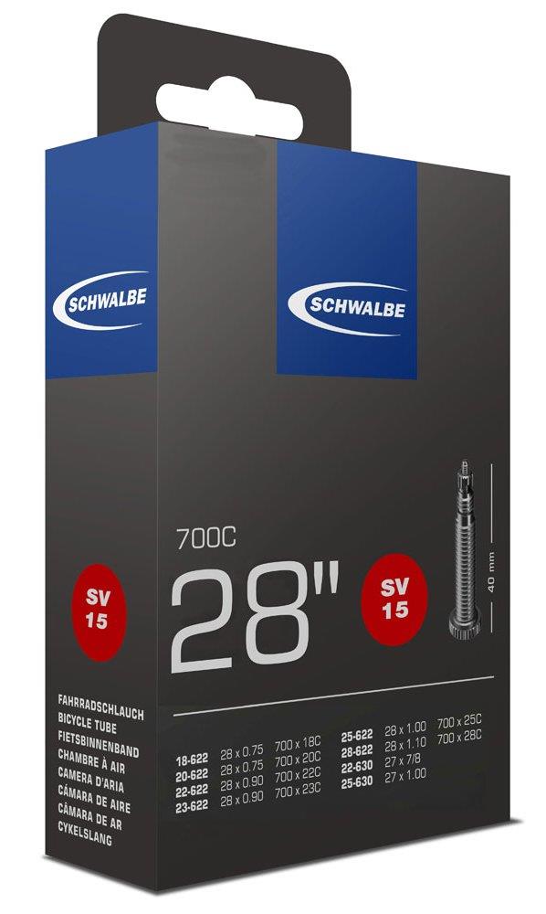 Schwalbe Schlauch 15 SV: 18/25-622/630