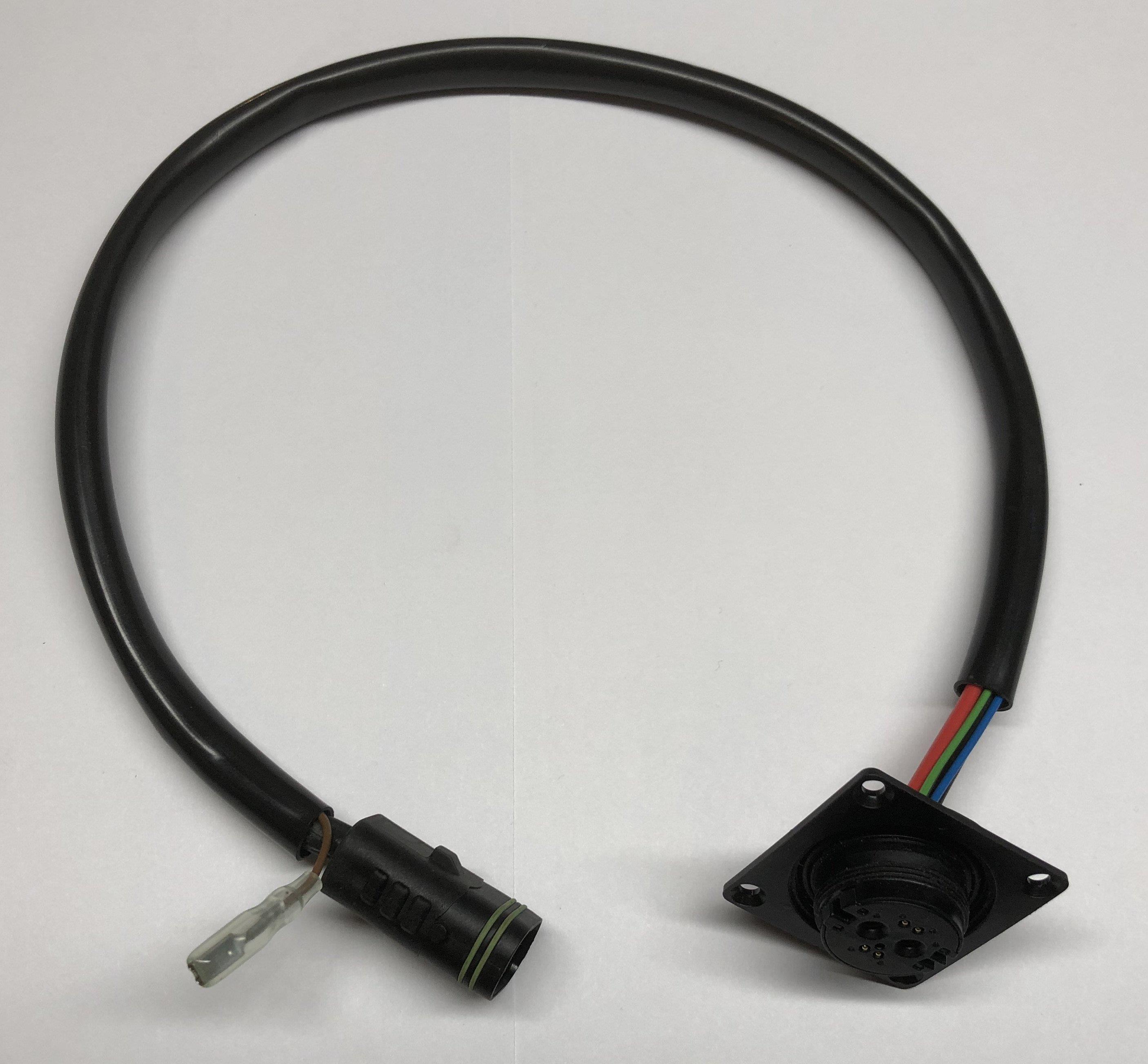 Brose / BMZ Akku-Kabel Eukutec AS auf Rosenberger 460mm mit externer Wake-Leitung