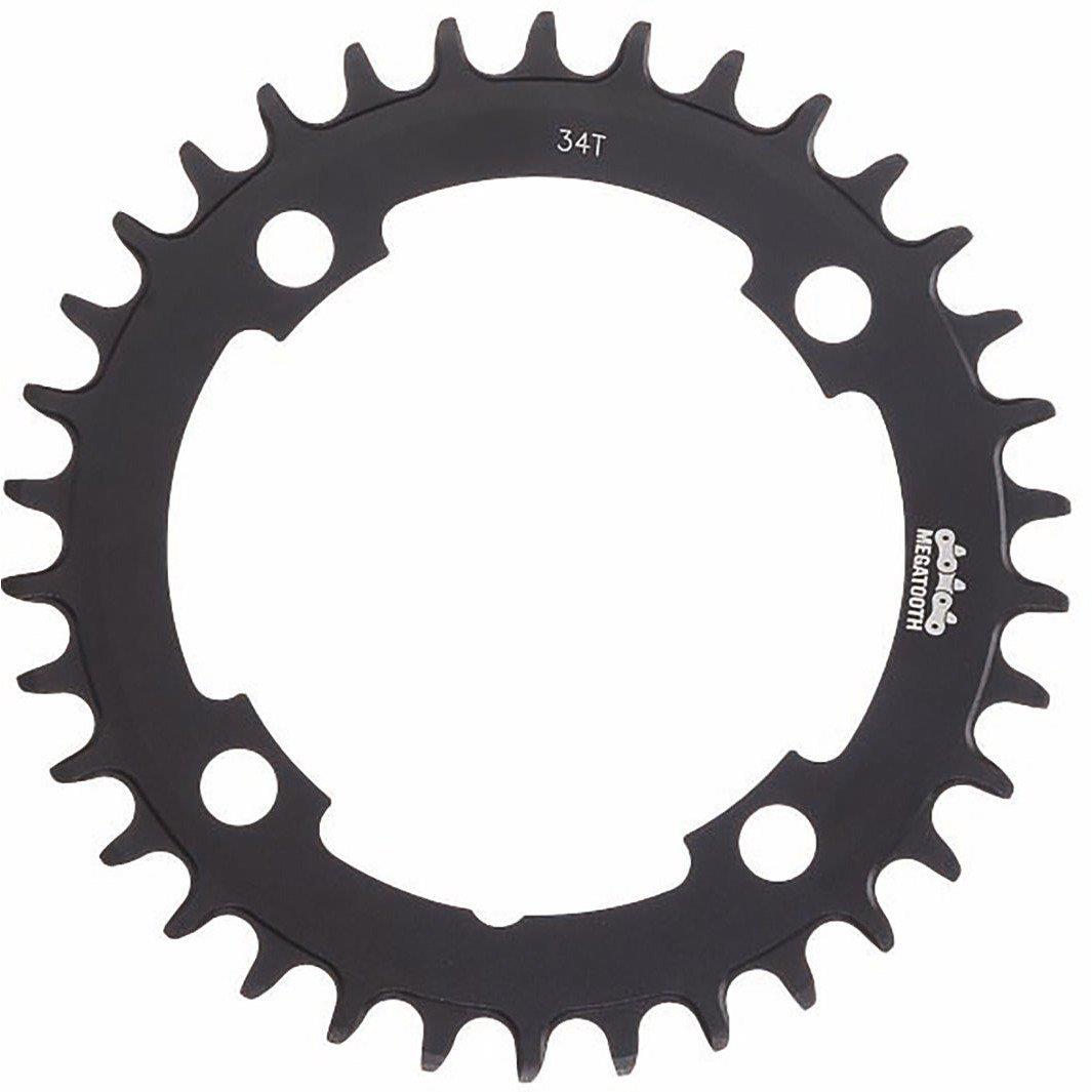 FSA Kettenblatt 104mm ø 34 Zähne Megatooth Alu für Brose E-Bikes mit 1 Kettenblatt