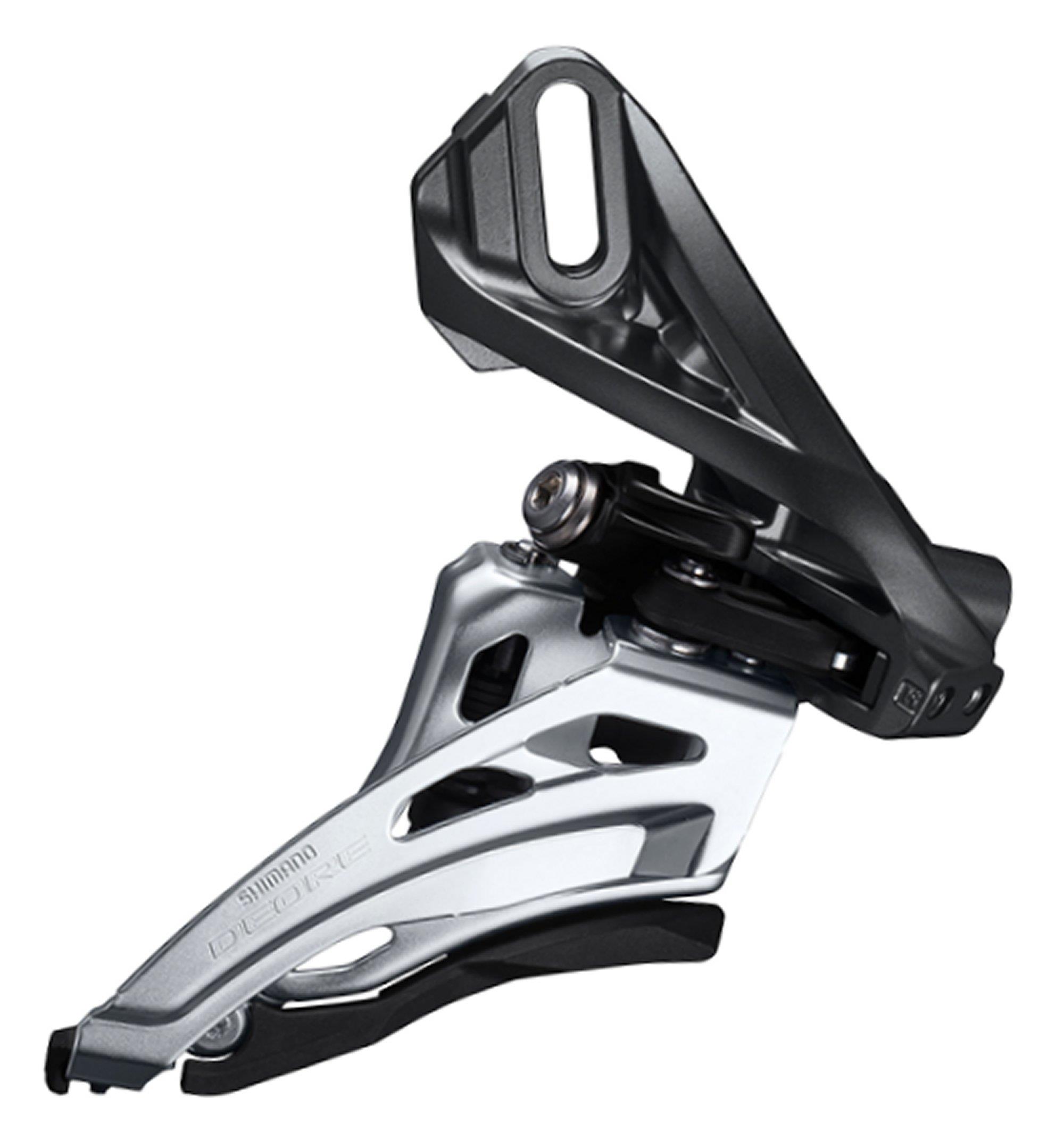 Shimano Umwerfer Deore FD-M6020-D ab 2018 10x2-fach Sideswing Direct-Mount High Frontpull 66-69° schwarz ***