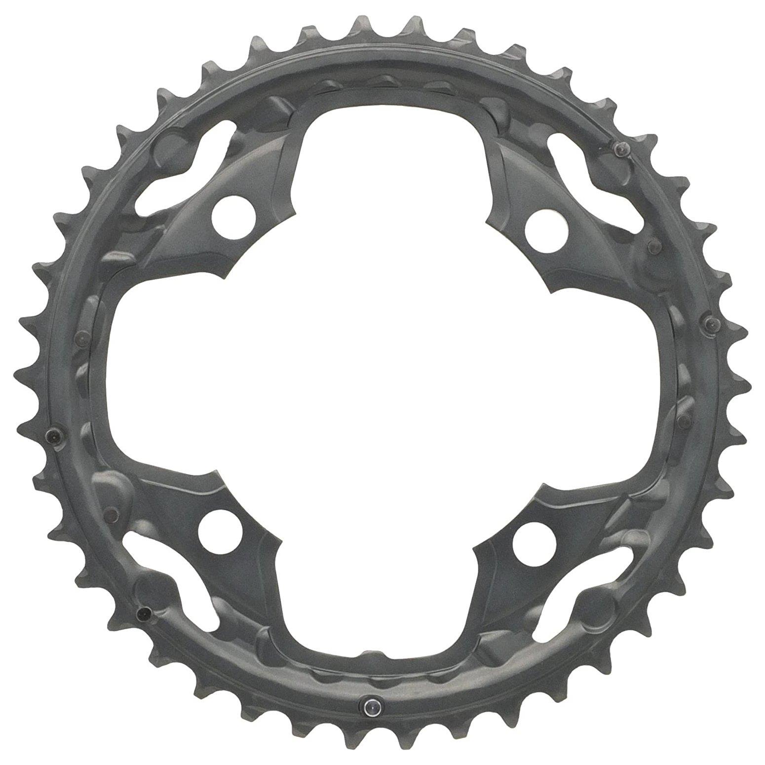 Shimano Kettenblatt Deore ab 2012 4-Arm 10-fach 42 Zähne AE-Type Alu schwarz Y-1MZ98020 ausverkauft !