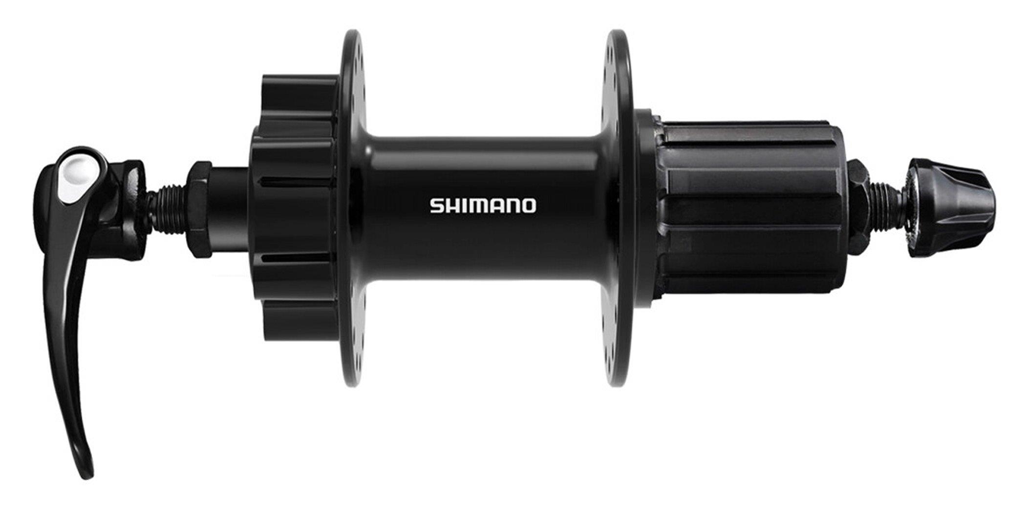 Shimano HR-Nabe QB400-HM 8/9/10/11-fach Disc Center-Lock ab 2024 FH-QB400-HM SSP 135mm schwarz 36 Loch