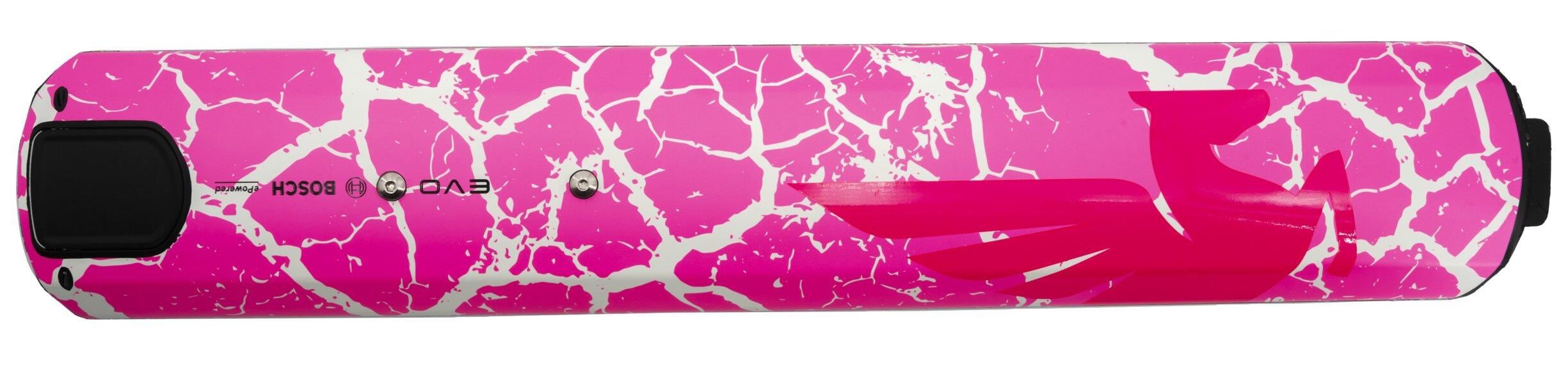 Pegasus Abdeckung für Powertube Akkus ab 2025 "Premio Design" Pink
