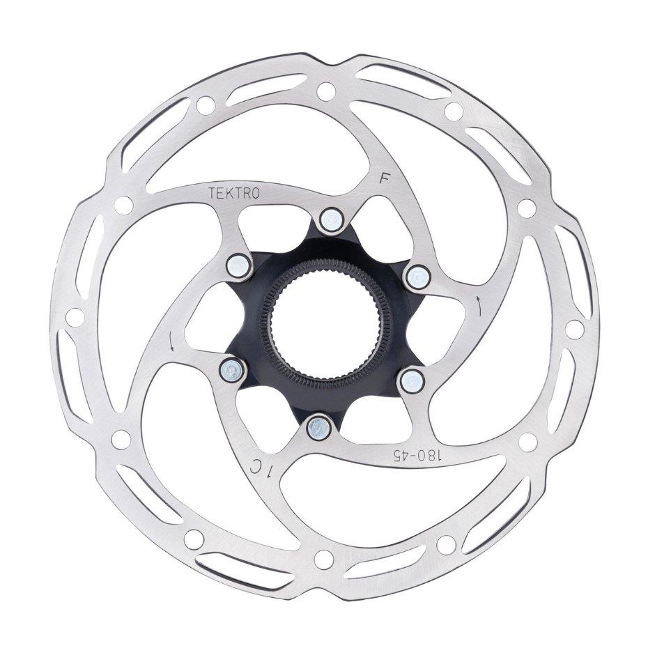 Tektro Bremsscheibe TR-45 2,3mm 180mm mit Center-Lock Befestigung TR180-45 ohne Lockring !