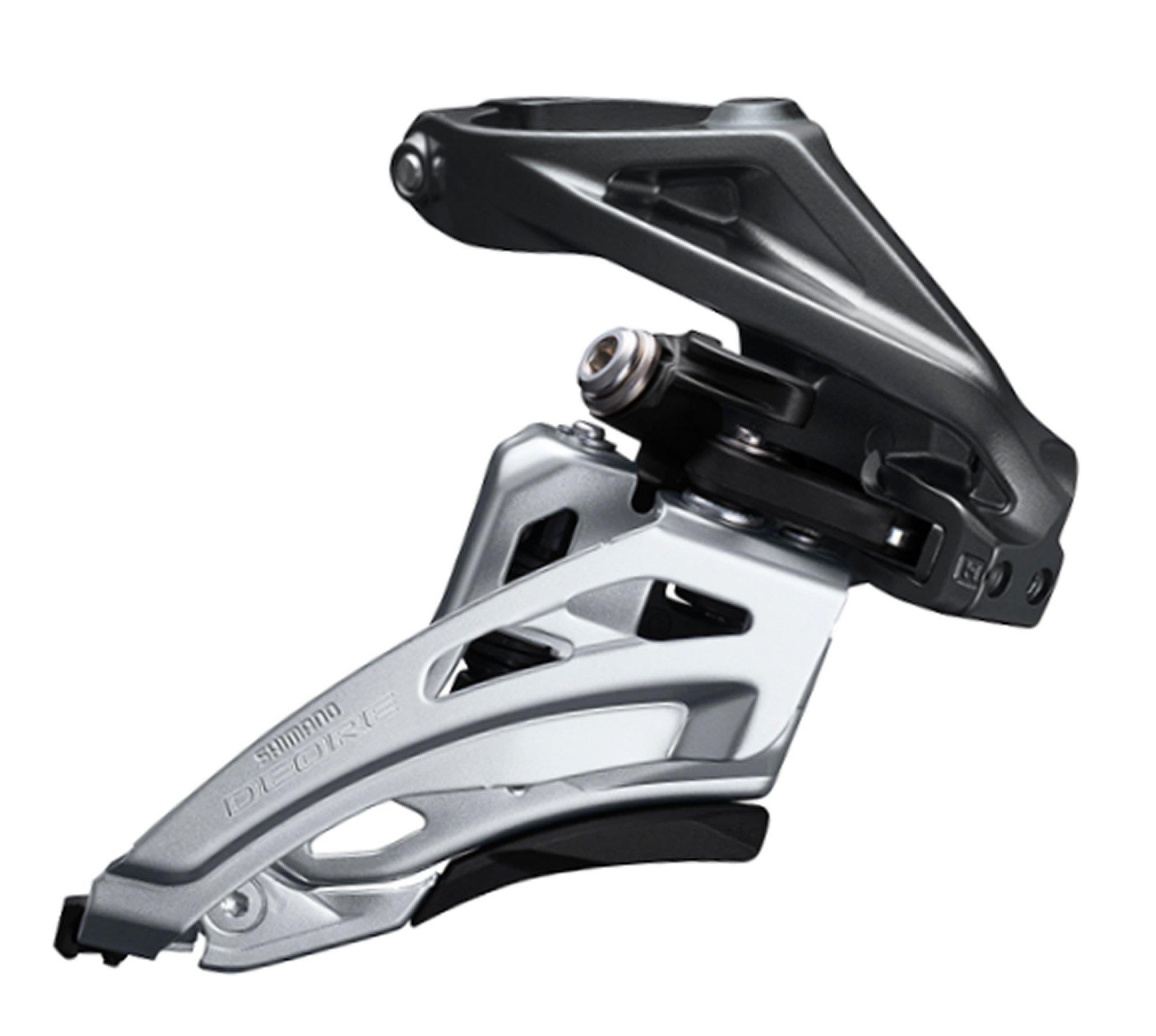 Shimano Umwerfer Deore FD-M6020-H ab 2018 10x2-fach Sideswing High-Clamp Frontpull 66-69° schwarz ***