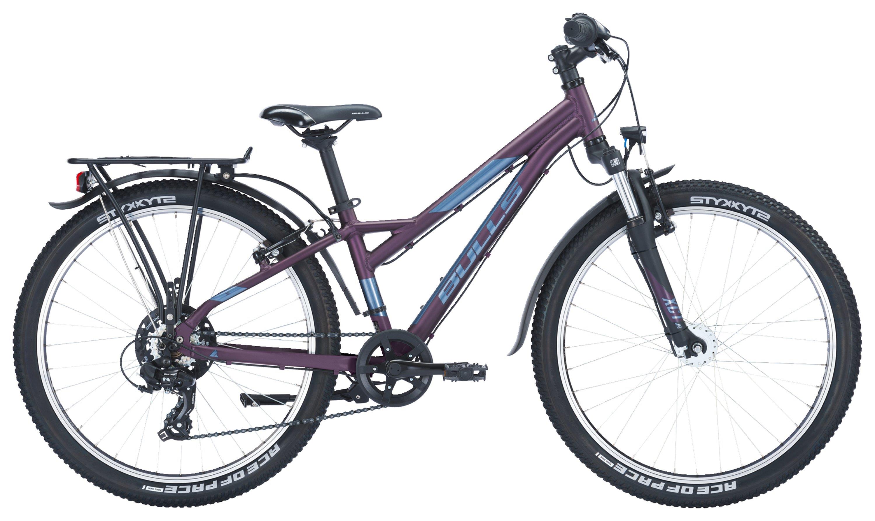 Bulls Jugendrad Zarena Street-24 2023-2024 7-Gang deep berry matt 32cm / Gr.XXXS