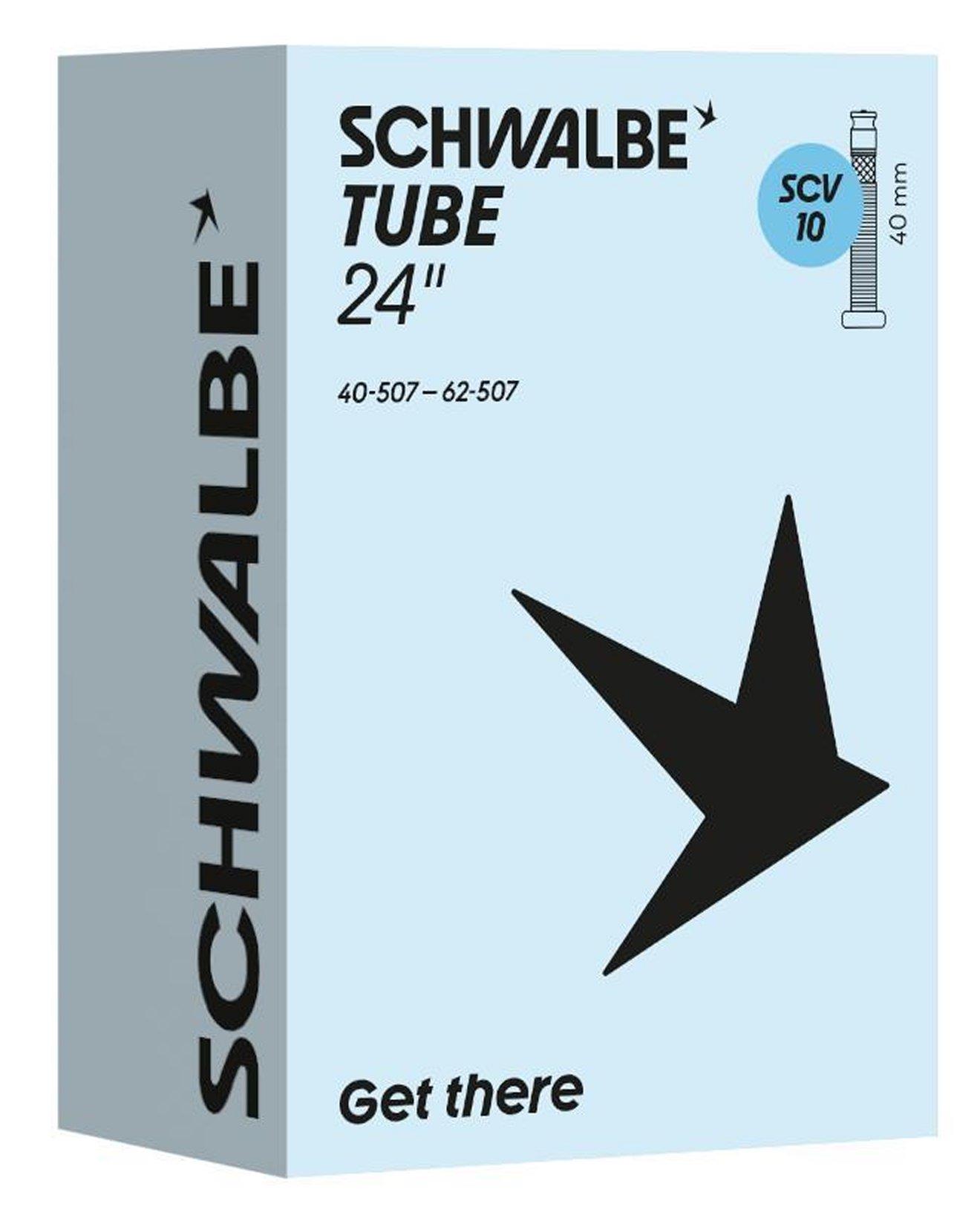 Schwalbe Schlauch 10 SCV: 24x1.75-2.125 (47/62-507) mit 40mm Ventil