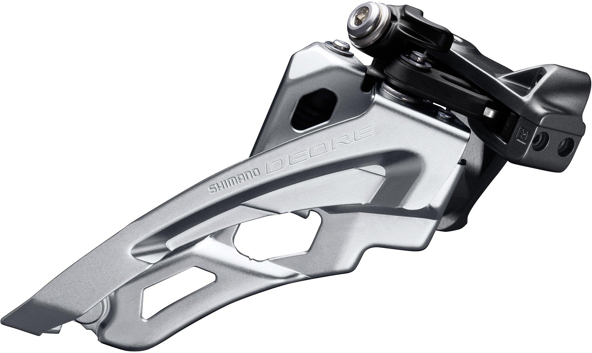 Shimano Umwerfer Deore FD-M6000-L ab 2018 10x3-fach Sideswing Low-Clamp Frontpull 66-69° schwarz
