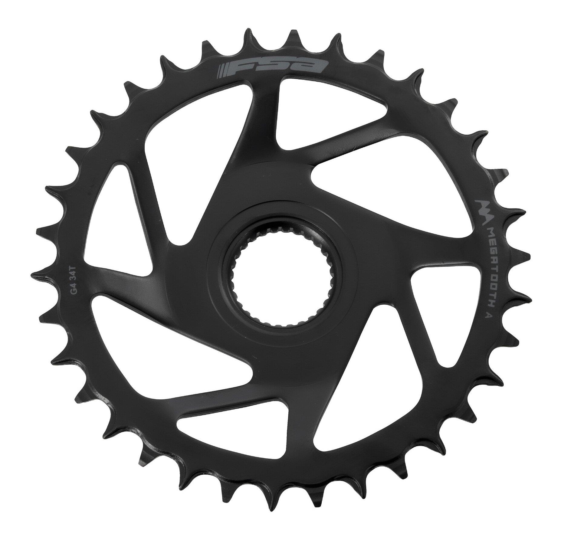 FSA Kettenblatt Bosch Gen.4 Direktmontage 34 Zähne Megatooth Stahl Boost 52mm (148mm) WB345-34T