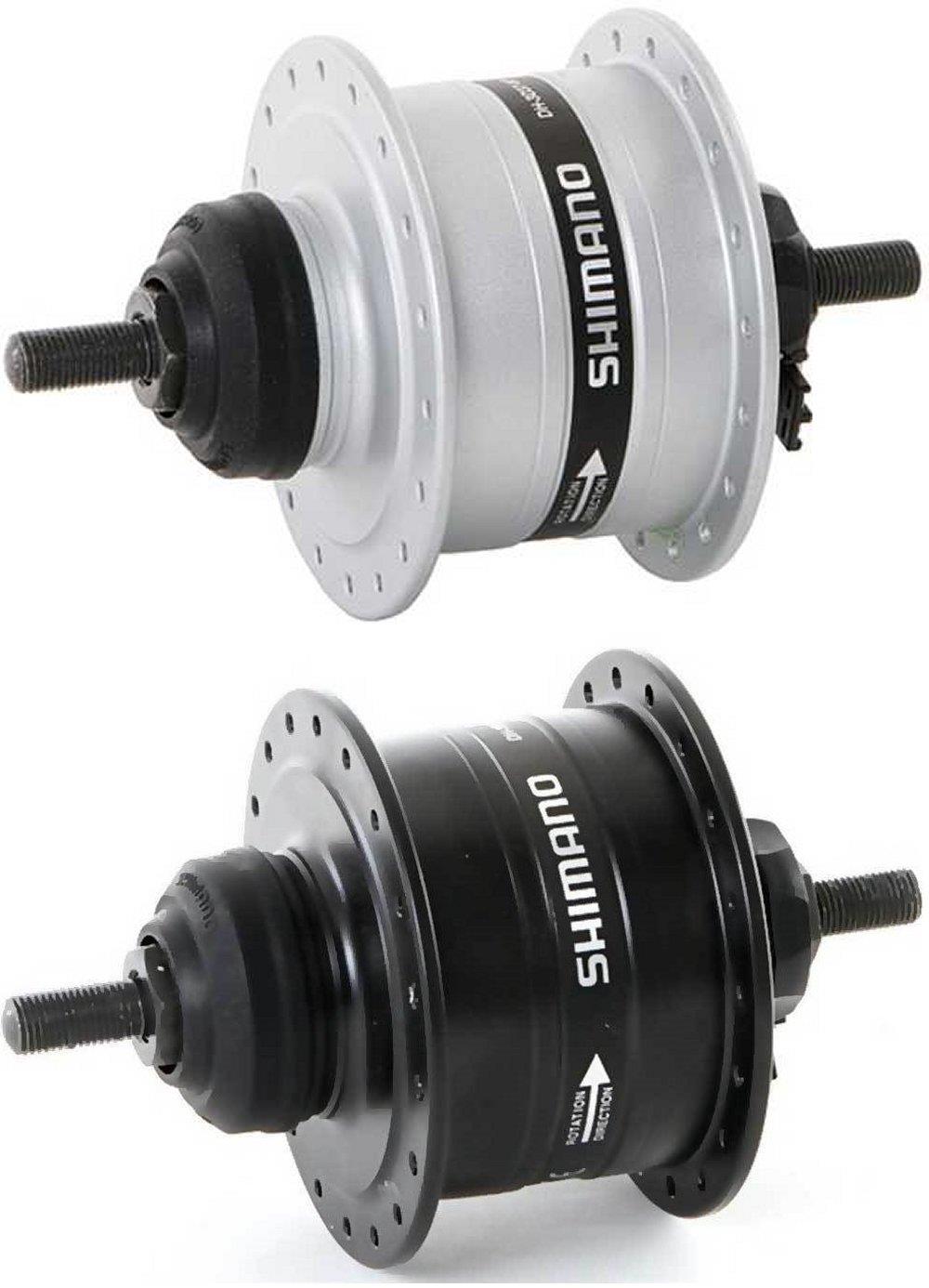 Shimano Nabendynamo DH-3D37 für Scheibenbremse Center-Lock mit Achsmuttern