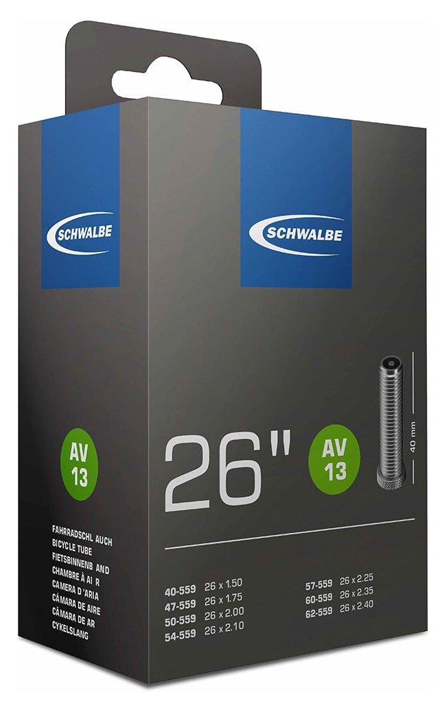 Schwalbe Schlauch 13 AV: 26x1.50-2.50  40-62 / 559