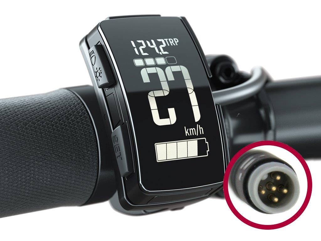 Brose / BMZ Bediendisplay ab 2019 Sport Remote 14d (im Bedienteil) Bloks mit Gen.2 Stecker