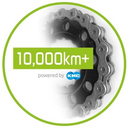 KMC Kettenrad für Bosch Modelle 2. Generation ab 2014 18 Zähne 1/8 Zoll schwarz 10.000km+