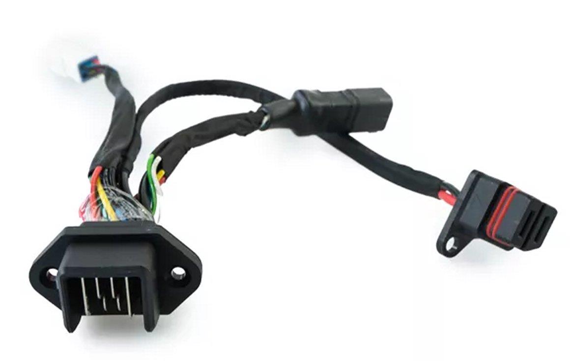 Biketec Akkukabel FIT 2.0 (Akkuterminal) für Pinion mit Anschluss für Zusatzakku  160-300-70-120mm
