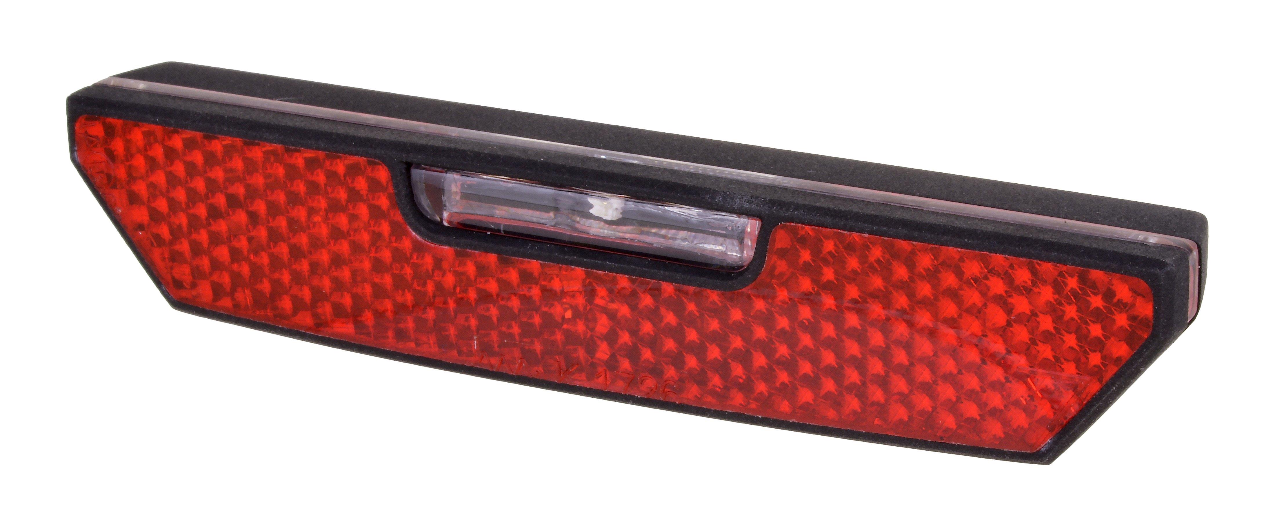 Fuxon Gepäckträgerrücklicht R-20 mit Standlicht 80mm Schraubenabstand für Dynamobetrieb