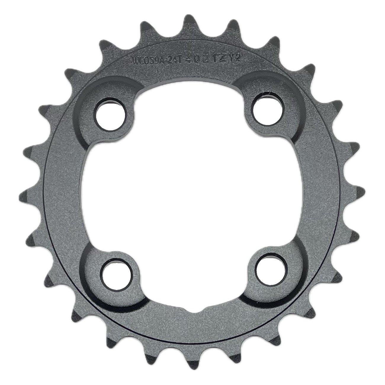 FSA Kettenblatt 64mm ø 24 Zähne WC059 für Brose E-Bikes mit 2 Kettenblätter (für 38 Zähne)
