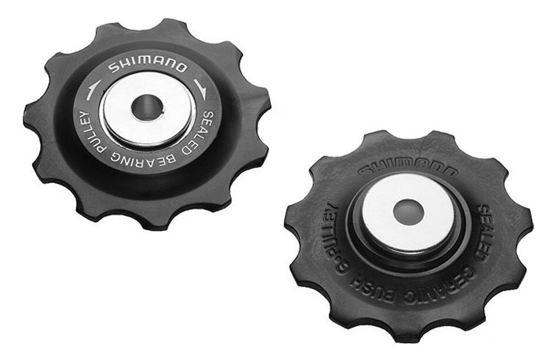 Shimano Leitrollenset XT ab 2008 Top- und Low-Normal 9-fach Y-5W598080 Ausverkauft ! Ersatz:Y5X998150