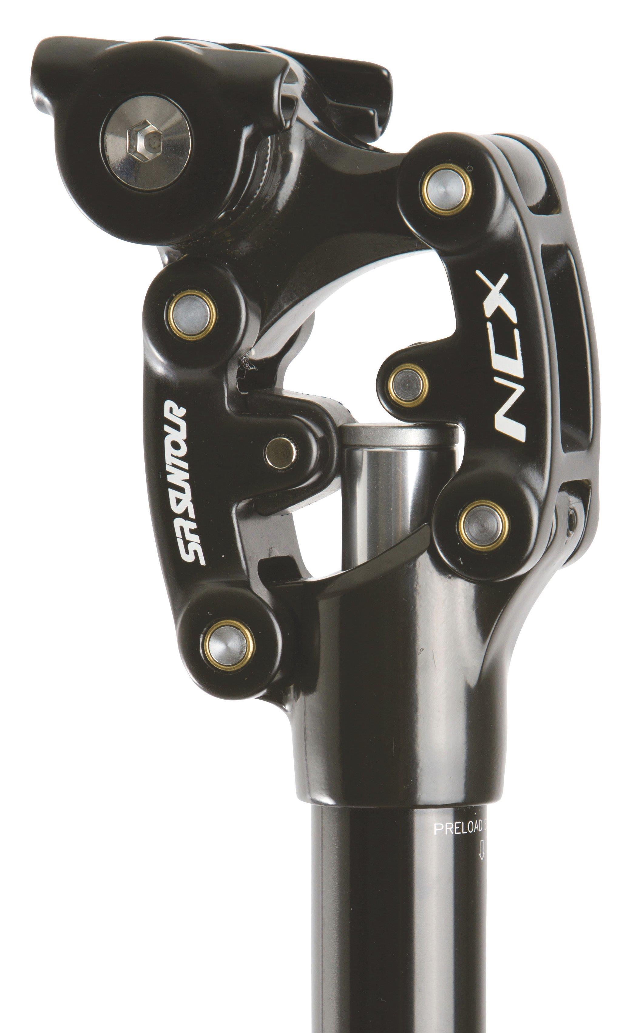 Suntour Sattelstütze gefedert NCX SP12 Patent Ø 30,9mm schwarz 350mm