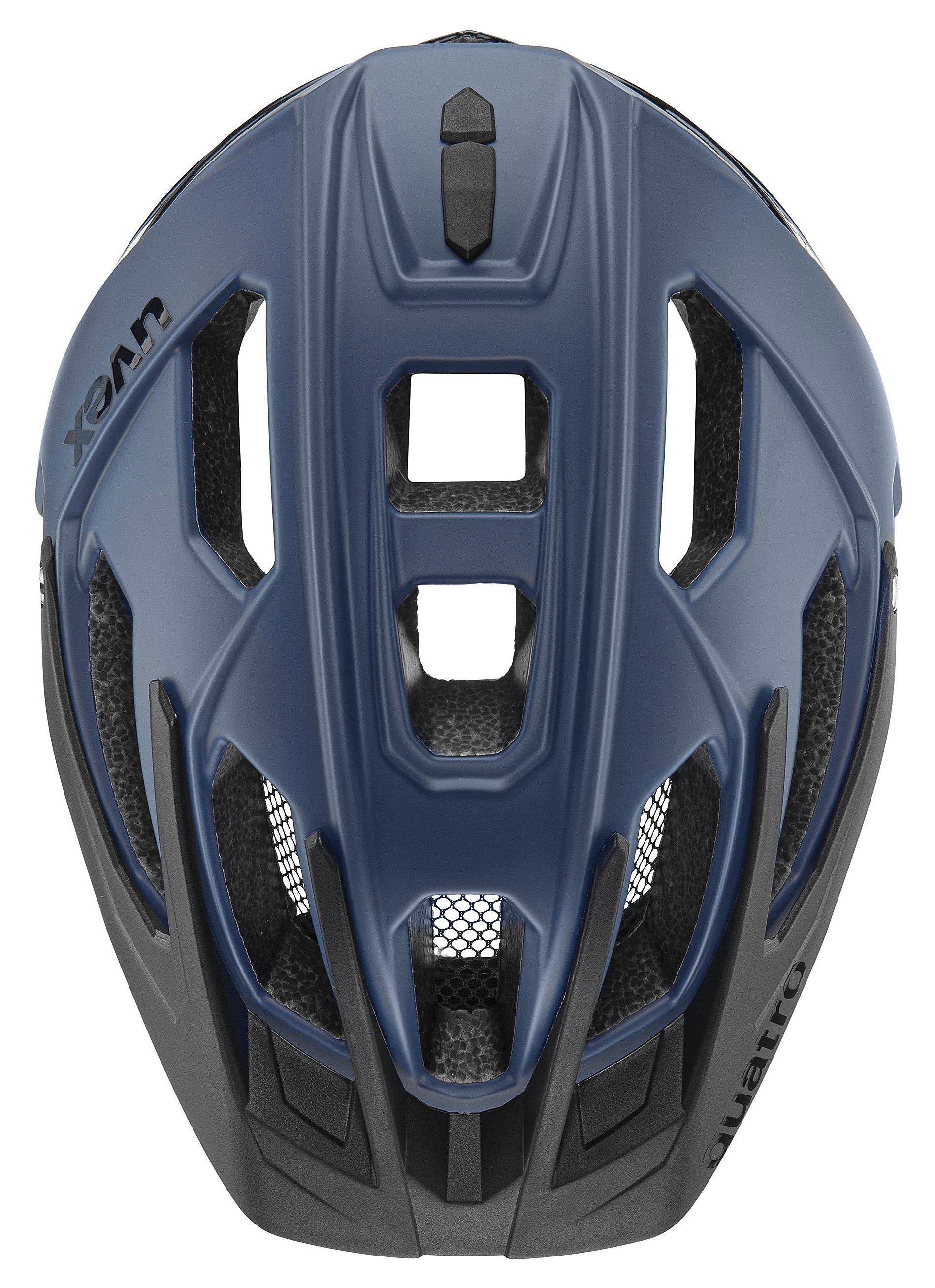 UVEX Helm Quatro-CC ab 2026 dusk blue black matt 56-61cm